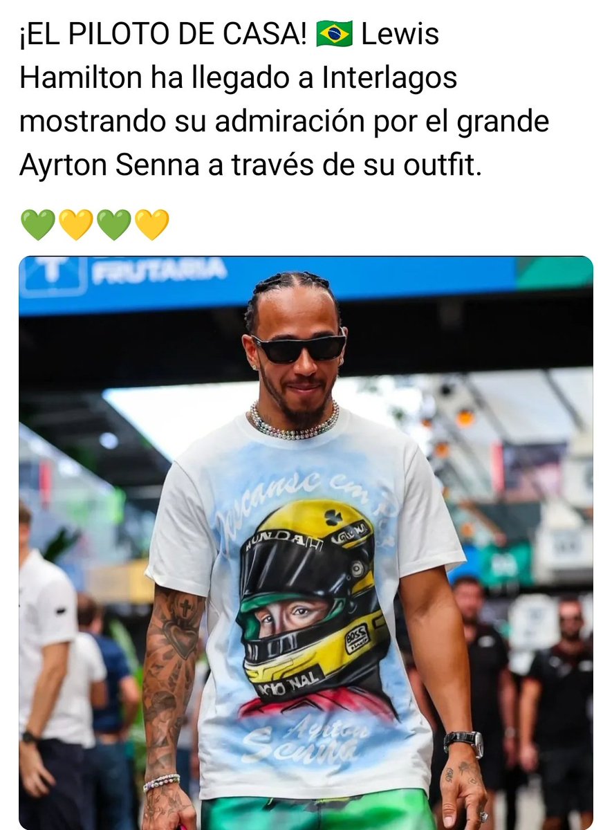 Un aplauso para el multicampeón <a href="/LewisHamilton/">Lewis Hamilton</a> 🤜🤛🫶