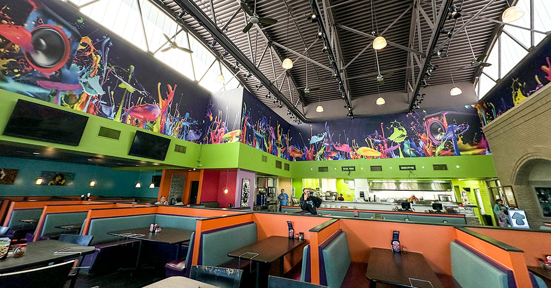 SULLGRAPHICS's tweet image. Why Settle for Blank Walls? . ⬜️ .

Imagine walking into a space where every wall tells your story. Whether it’s a cozy café, or a sleek modern office, we bring the magic to transform it into something unforgettable with just a SPLASH of color. 🎨

✨It takes one Conversation!