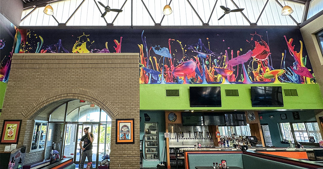 SULLGRAPHICS's tweet image. Why Settle for Blank Walls? . ⬜️ .

Imagine walking into a space where every wall tells your story. Whether it’s a cozy café, or a sleek modern office, we bring the magic to transform it into something unforgettable with just a SPLASH of color. 🎨

✨It takes one Conversation!