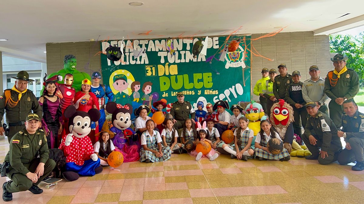 Con 'La vecindad del Chavo' la Policía Tolima celebrará el día de los niños alertatolima.com/noticias/judic…