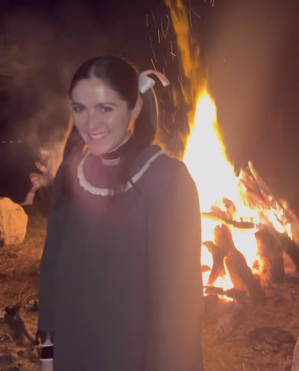 Isabelle Fuhrman dressed up as her character Esther from the ‘Orphan’ movies for Halloween