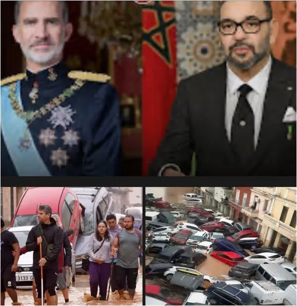 pressewelle's tweet photo. König Mohammed VI. bekundet seine Solidarität mit Spanien nach den Überschwemmungen in der Region Valencia https://t.co/Q8VC1ebegE #Politik #Recht #Gesellschaft https://t.co/Bm2yY0PPZE
