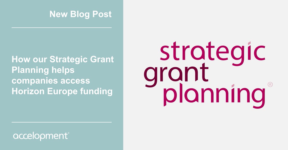 Experience the full potential of our #StrategicGrantPlanning–our innovative data-driven tool, accelGRANTS©, meticulously scans vast databases of funding schemes, providing you with personalised advice. Check out our latest #blog post for more information!
bit.ly/4f5U9DN