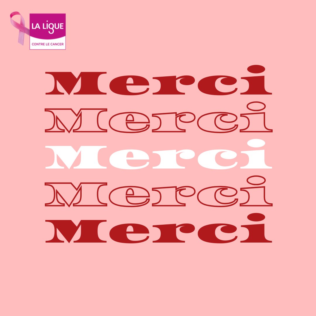 Merci à tous les bénévoles, salariés, entreprises, associations, clubs sportifs, collectivités, partenaires, donateurs qui ont cette année portés encore plus haut les couleurs d'Octobre Rose en Sarthe. On compte sur vous toutes et tous pour faire perdurer cet élan !