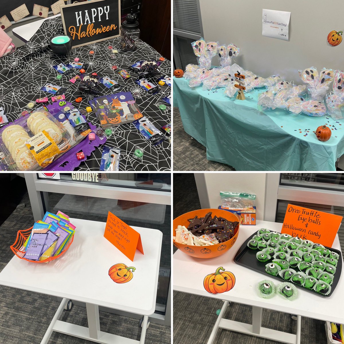 Had so much fun with our Staff Trick-or-Treating today! 🎃 👻 🕷️ 🍬 #AdultTrickOrTreat <a href="/HumbleISD_CE/">Centennial Elementary</a> <a href="/Centennial_SIP/">Centennial SIP</a>