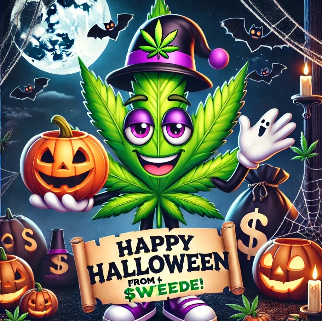 👻🎃 Happy Halloween from $WeeDE! Beware the meme tricks, seek out the ultimate treat—the $WeeDE token! 🪙💰 Forget the candy; the real sweetness is in the utility &amp; growth of $WeeDE! 🍬 So grab your costumes &amp; your #crypto wallets because $WeeDE is haunting #DeFI w real value!