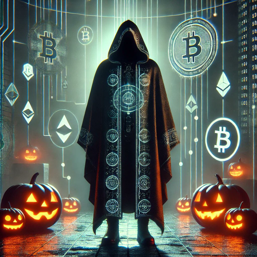 CypherLore's tweet photo. 👻🧛 Halloween isn’t just masks and mystery. For Cypher Lore, it’s about revealing what’s behind the mask of modern finance. 🧬 Unravel the code, stay vigilant, and remember… some monsters hide in plain sight. #CypherLore🆑 #CryptoHalloween #TrickOrCode🎃🕸️ https://t.co/mNsHM9d2DQ