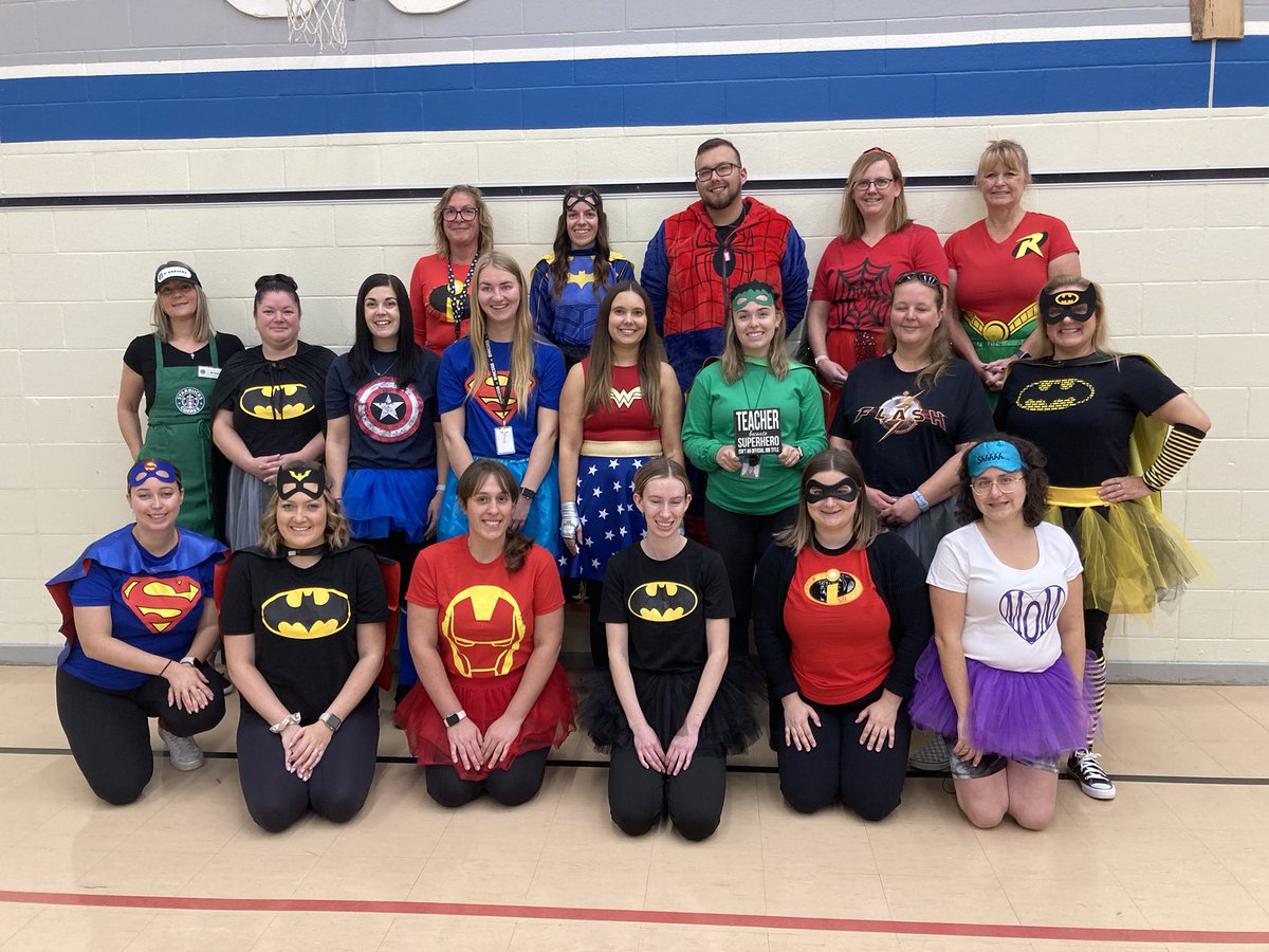 Here to save the day !  Superheroes everyday !!!