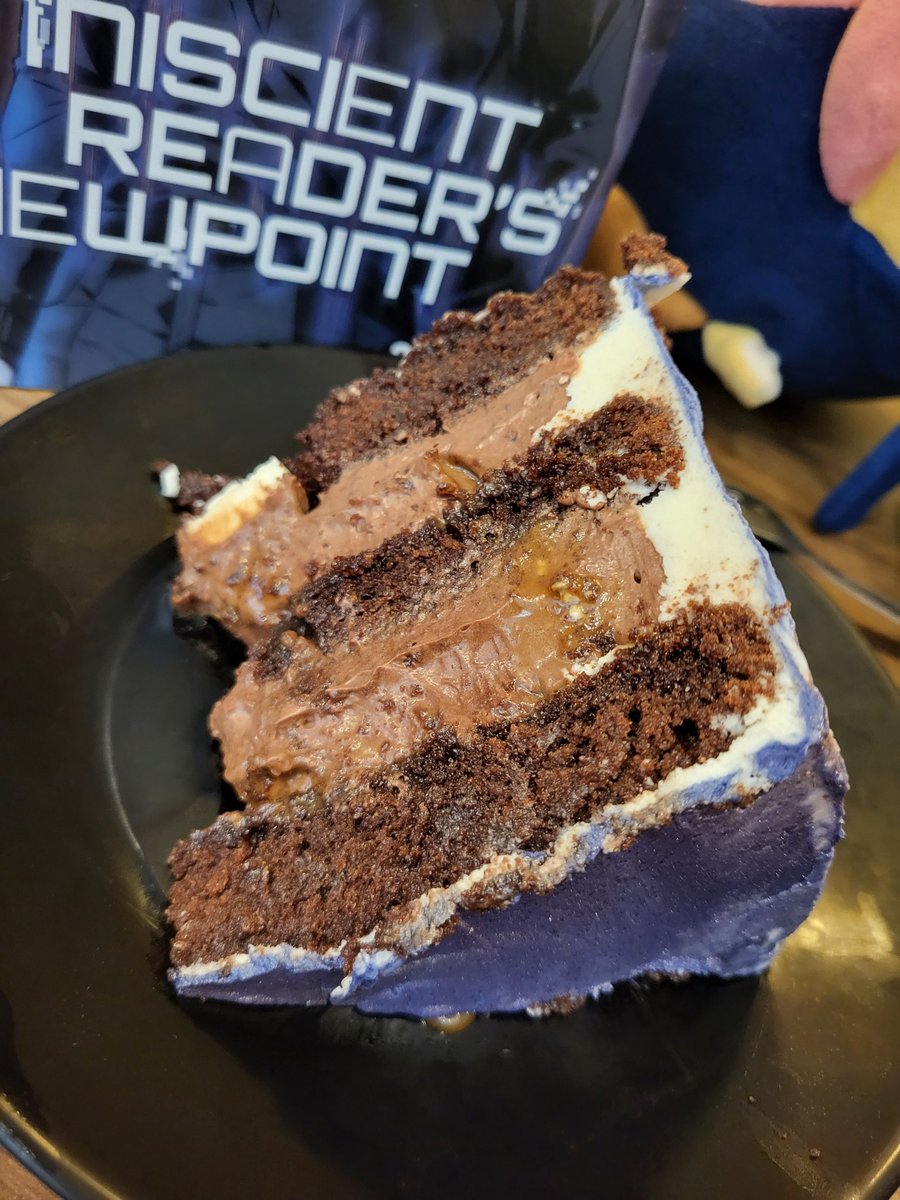 InesHea's tweet image. 💙🩵 Shojo cake double chocolat - caramel par @ShonenSweets ☁️🦋