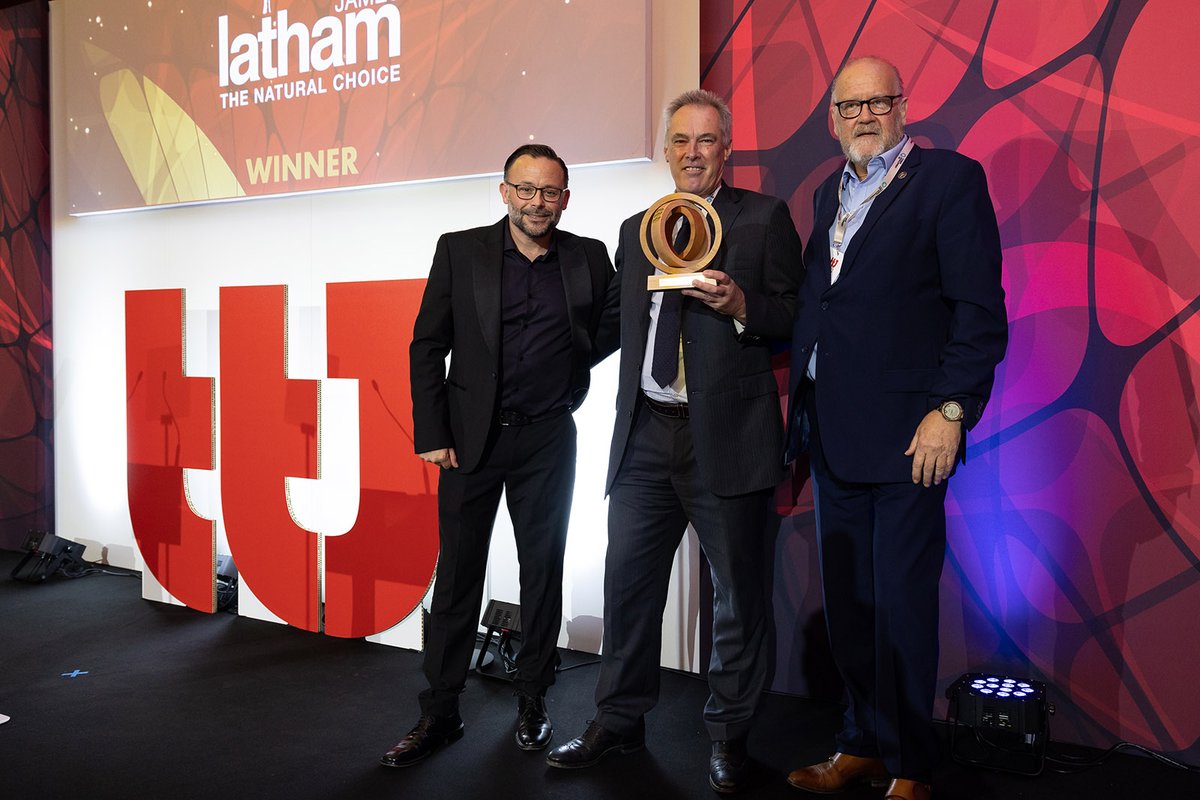PanelWood&SSurface (@pmrowden) on Twitter photo Added to our news pages: <a href="/lathamsltd/">James Latham</a> "James Latham for the win!" at the TTJ Awards. pawprintuk.co.uk/news2707.htm Added to our news pages: <a href="/lathamsltd/">James Latham</a> "James Latham for the win!" at the TTJ Awards. pawprintuk.co.uk/news2707.htm