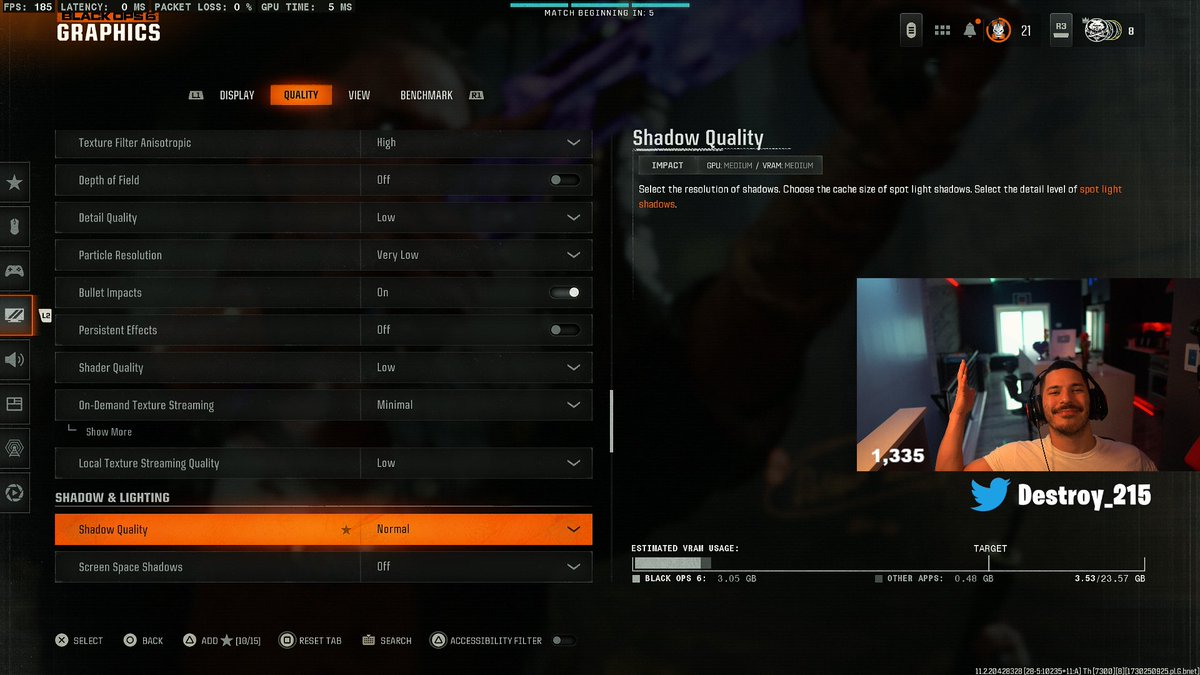 Destroy_215's tweet photo. 🚨 HOW TO MAKE YOUR GRAPHICS BETTER IN BLACK OPS 6!! 🔥 https://t.co/KWQZcU3gKu