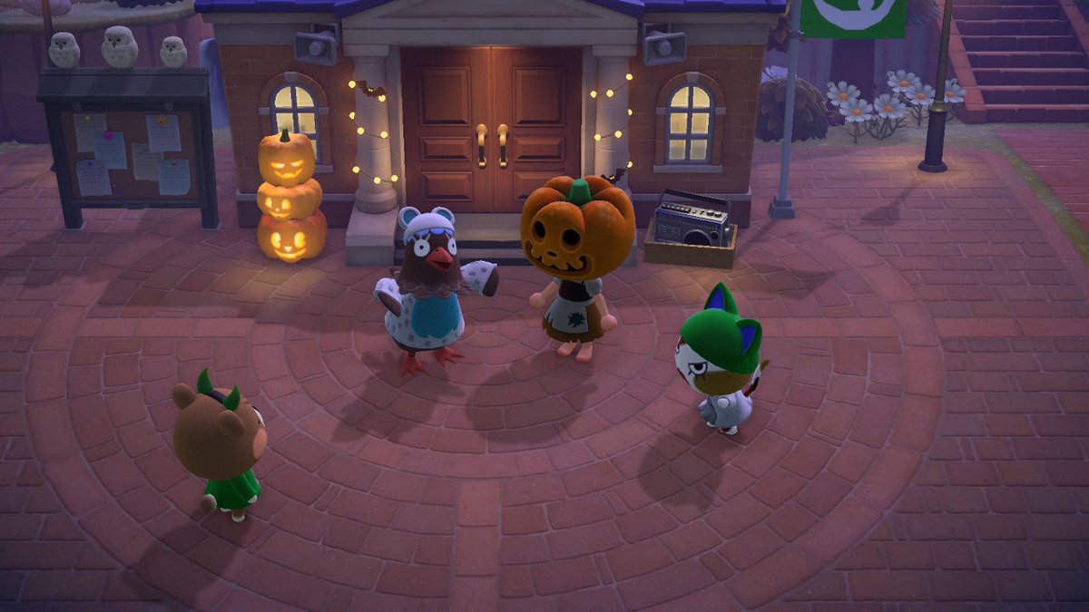 nookmori's tweet photo. Pumpkin time 🎃
#acnh #AnimalCrossing https://t.co/Gk3dvMoZHh
