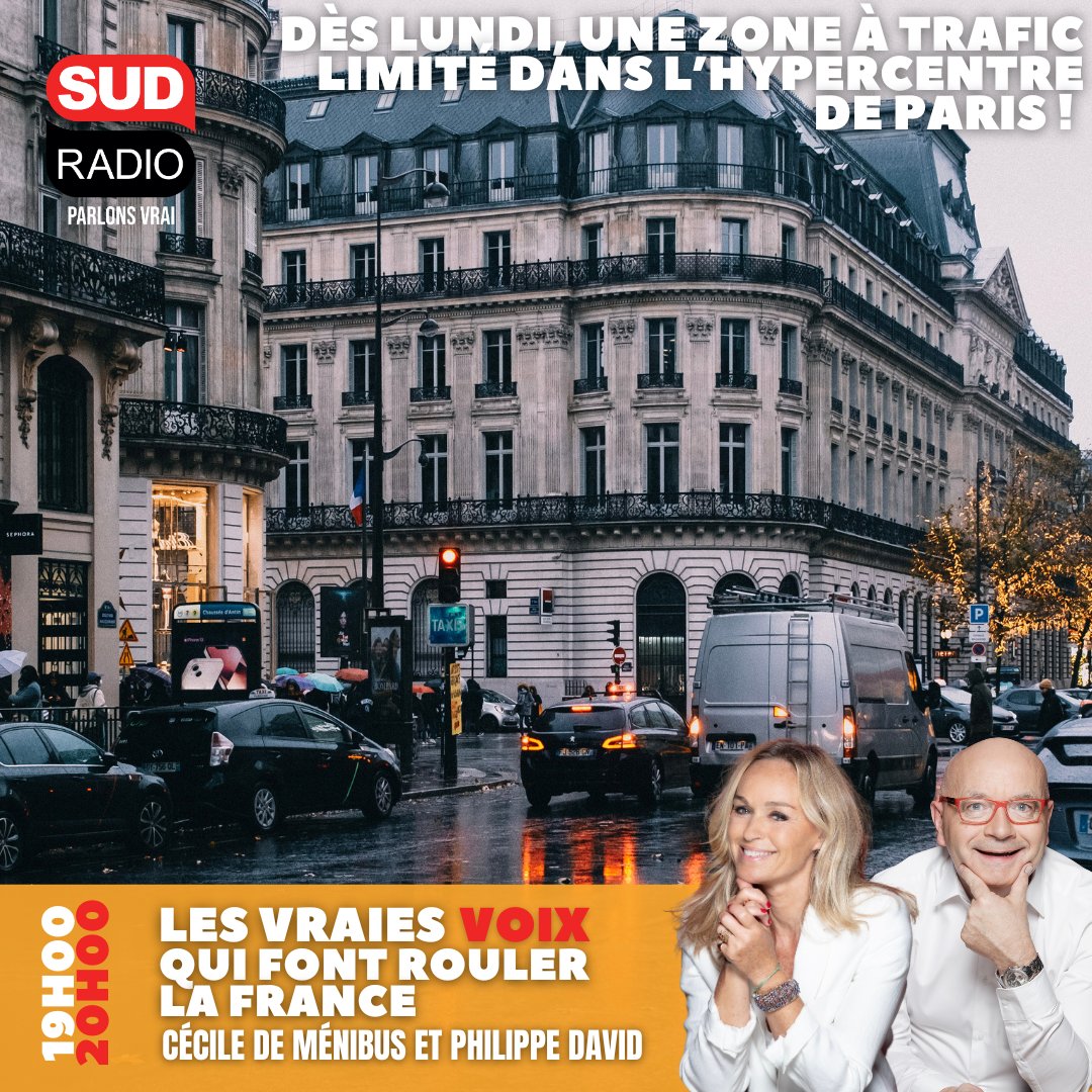 Sud Radio (@sudradio) on Twitter photo 🟠#LesVraiesVoixQuiFontRoulerLaFrance avec <a href="/cecile2menibus/">Cécile Hellouin de Ménibus ♕</a> et <a href="/PhDavidMtb/">Philippe DAVID⭐⭐</a> - 19h/20h !
➡️Avec Pierre Chasseray (<a href="/40MA/">40 millions d'automobilistes</a>), Rémy Dumont (Microlino France), Alain Brière, <a href="/rdecabrol/">Richard de Cabrol</a> (<a href="/gpacfautotech/">Grand Prix ACF AutoTech</a>), Elie de Larminat et François-Xavier Hérande (<a href="/4L_Trophy/">4L Trophy Officiel</a>)
☎️0826 300 300 🟠#LesVraiesVoixQuiFontRoulerLaFrance avec <a href="/cecile2menibus/">Cécile Hellouin de Ménibus ♕</a> et <a href="/PhDavidMtb/">Philippe DAVID⭐⭐</a> - 19h/20h !
➡️Avec Pierre Chasseray (<a href="/40MA/">40 millions d'automobilistes</a>), Rémy Dumont (Microlino France), Alain Brière, <a href="/rdecabrol/">Richard de Cabrol</a> (<a href="/gpacfautotech/">Grand Prix ACF AutoTech</a>), Elie de Larminat et François-Xavier Hérande (<a href="/4L_Trophy/">4L Trophy Officiel</a>)
☎️0826 300 300