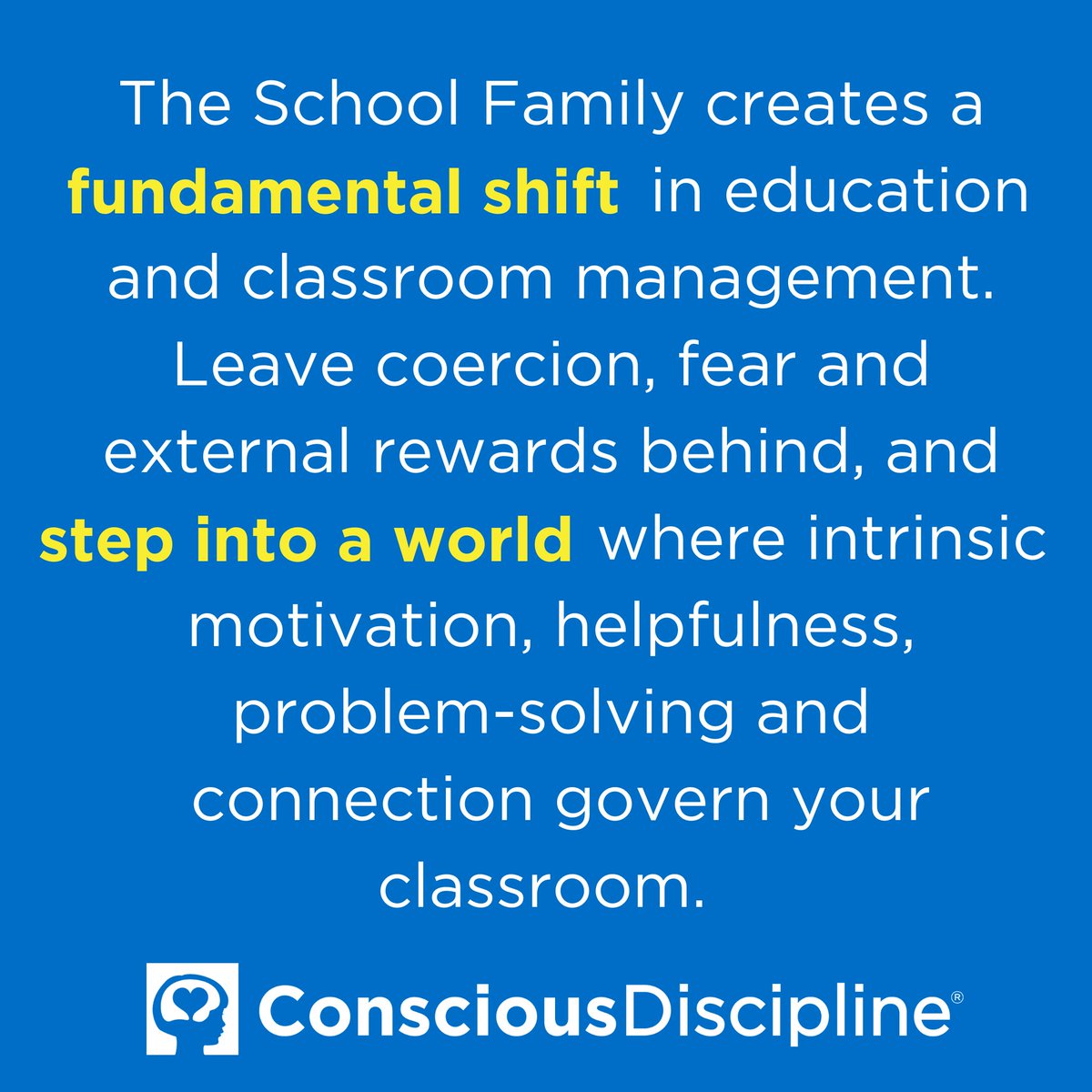 💛 Have you felt the shift in your classroom since implementing Conscious Discipline? Share below!
Learn more about the power of the School Family here: consciousdiscipline.com/methodology/sc…