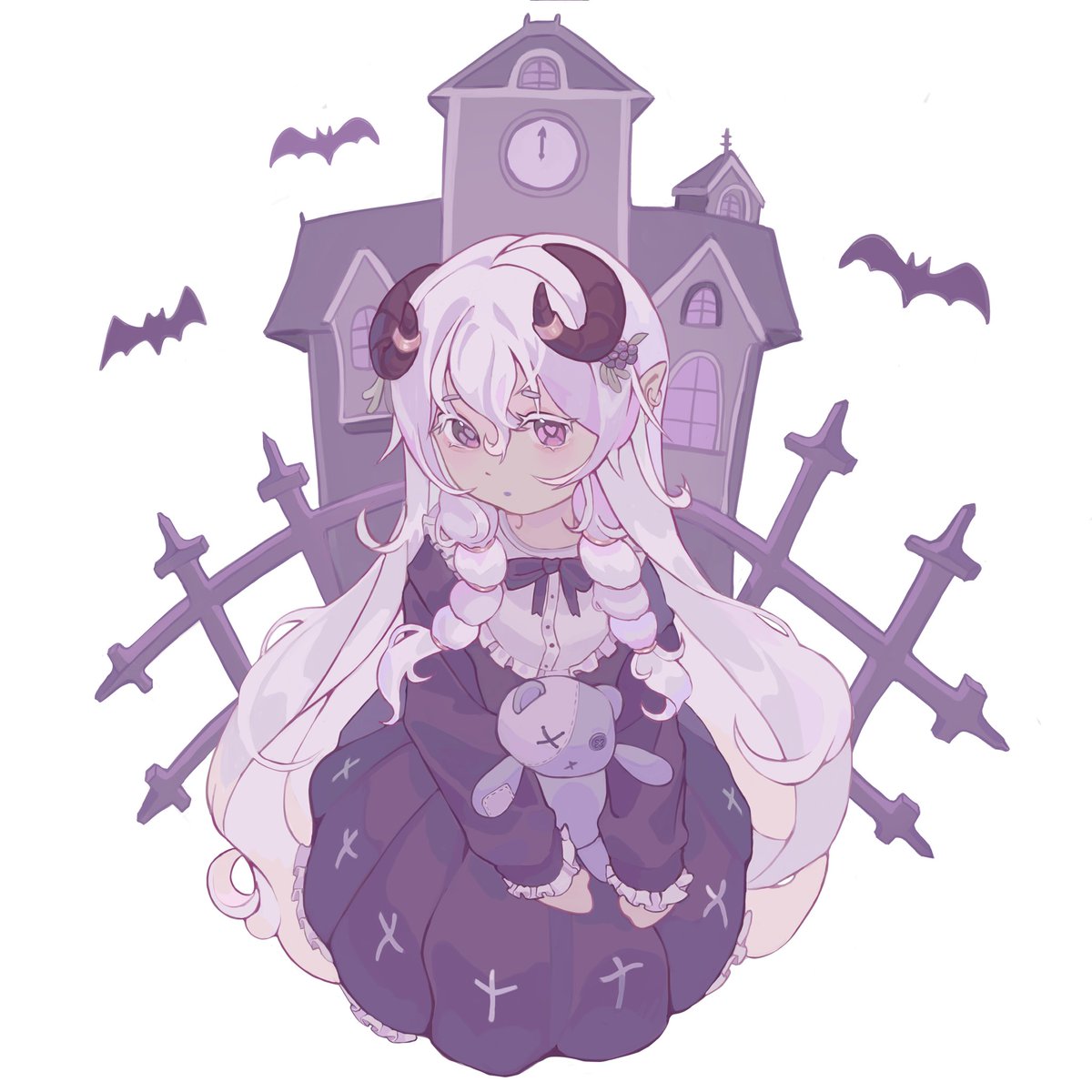 Solanina🪻💀 ʚHorror Fae Vtuberɞ (@solaninavt) on Twitter photo Happy Halloween, beastie~ 🎃
We have something very special happening in the grove today!
New spooky stories, a new horror game, and I finally get to show off the beautiful overlays made for me by beloved <a href="/knight_vulpes/">🌹⚔️KnightVulpes⚔️🌹VGEN OPEN</a> 🪻💀
✨ 1 PM CST✨
See you soon
xo
🎨: aksiiwdy Happy Halloween, beastie~ 🎃
We have something very special happening in the grove today!
New spooky stories, a new horror game, and I finally get to show off the beautiful overlays made for me by beloved <a href="/knight_vulpes/">🌹⚔️KnightVulpes⚔️🌹VGEN OPEN</a> 🪻💀
✨ 1 PM CST✨
See you soon
xo
🎨: aksiiwdy