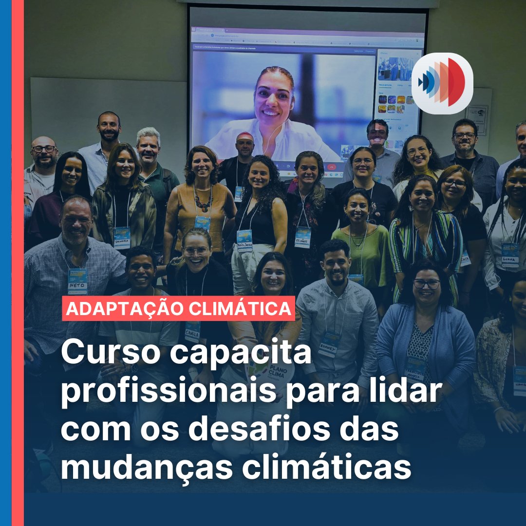 Desenvolvido pelo <a href="/inpe_mcti/">INPE</a>  e pela GIZ Brasil, “Adaptação à mudança do clima” tem o objetivo de capacitar profissionais sobre o processo de elaboração de avaliações de risco climático e desenvolvimento de planos de adaptação.

Saiba mais em nosso site.