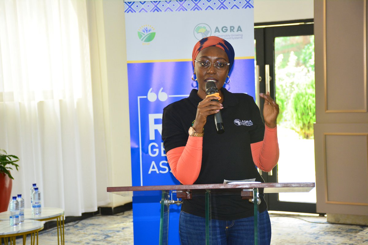 ryaf_agribiz's tweet photo. Today, on October 31, 2024, RYAF's General Assembly Meeting concluded at M Hotel under the theme "Building the RYAF We Want." The General Assembly brought together members and district-level executive committee members of RYAF to approve RYAF's five-year Strategic Plan and the 2024-2025 Annual Action Plan.
The meeting was also attended by representatives from various institutions working with youth in the agriculture and livestock sectors, including @RwandaYouthArts , @AGRA_Africa , @BDF_rw , @RDBrwanda , @rwandastandards , and SPIU/RAB. During the discussions, the opportunities available for youth engaged in agriculture Sector were highlighted, and the youth were allowed to ask questions and share ideas for advancing agricultural initiatives.
In his closing remarks, the RYAF Chairperson @SakinaUsengima1 extended gratitude to various partners, especially AGRA and @USAIDKungahara , for their support in ensuring the successful organization of the General Assembly, as well as to all other partners who contributed to the event's success.
#BuildingRYAFWeWant #TogetherInAction #YouthEmpowerment #RYAF