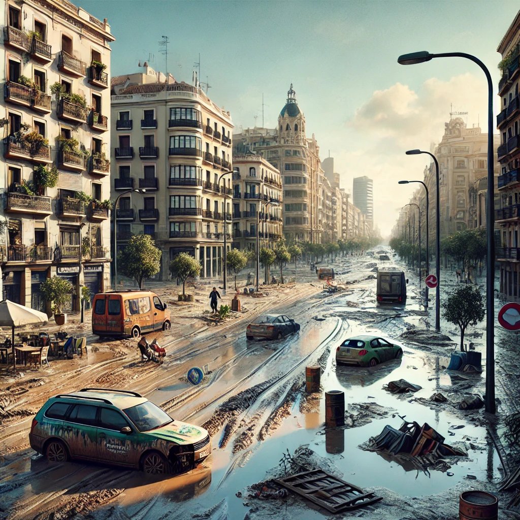 Am always saddened to read of natural disasters around the world (not to mention the man made ones). 

By way of warning, don't always believe what you read or see online. Here are two AI generated images of the floods in Valencia. Obvious fakes but it is getting harder.