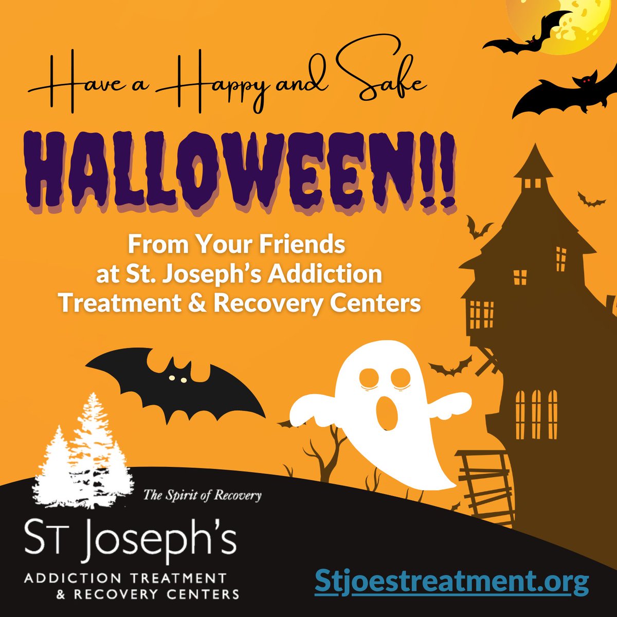 Happy Halloween! Wishing you all a spook-tacular night filled with fun, laughter, and plenty of treats! Stay safe, keep those costumes creative, and enjoy all the ghostly adventures! 
Visit loom.ly/fd083dA for some helpful tips for having a safe and fun Halloween!