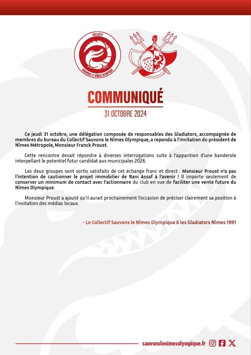 Gladiators Nîmes 1991 (@gladiators1991) on Twitter photo 