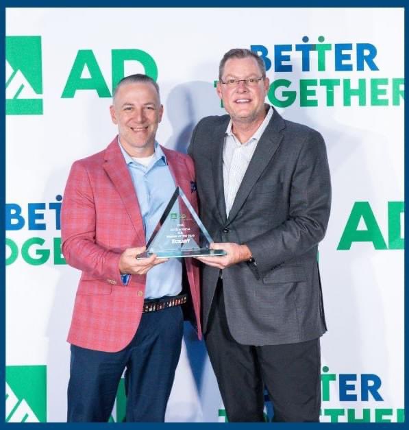 We are incredibly honored to receive the 2024 AD Member of the Year award in the Electrical Division! Thank you very much to the AD team for the recognition and to our employees and supplier partners, who make our success possible! 

#BetterTogether