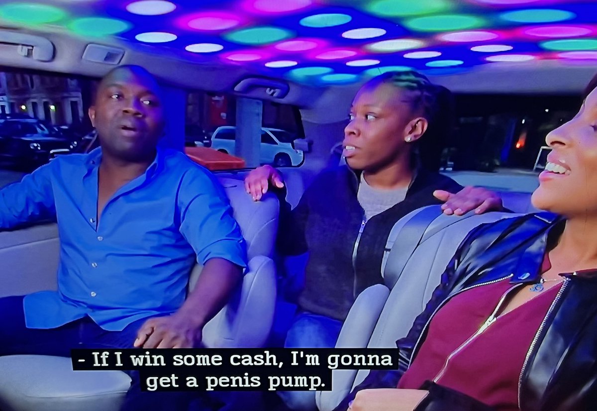 RealityByAshley's tweet photo. I switched from Project Runway to #CashCab for my comfort background show and it does not disappoint https://t.co/2QdokgIVhq
