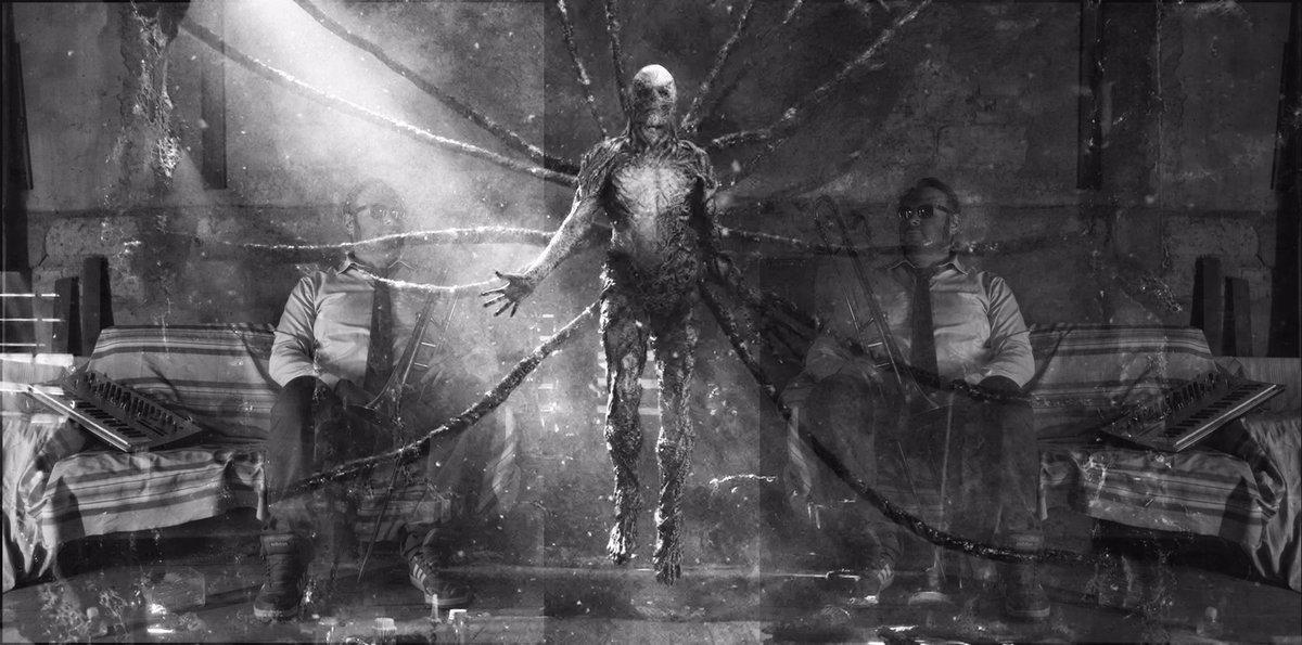 Here we are. 
Halloween is on-going and I propose you a brand new song based on Stranger Things themes. 
Let’s reach the upside down. 

#darkjazz #electrojazz #StrangerThings 

on.soundcloud.com/uNuHisvBMXu9VQ…