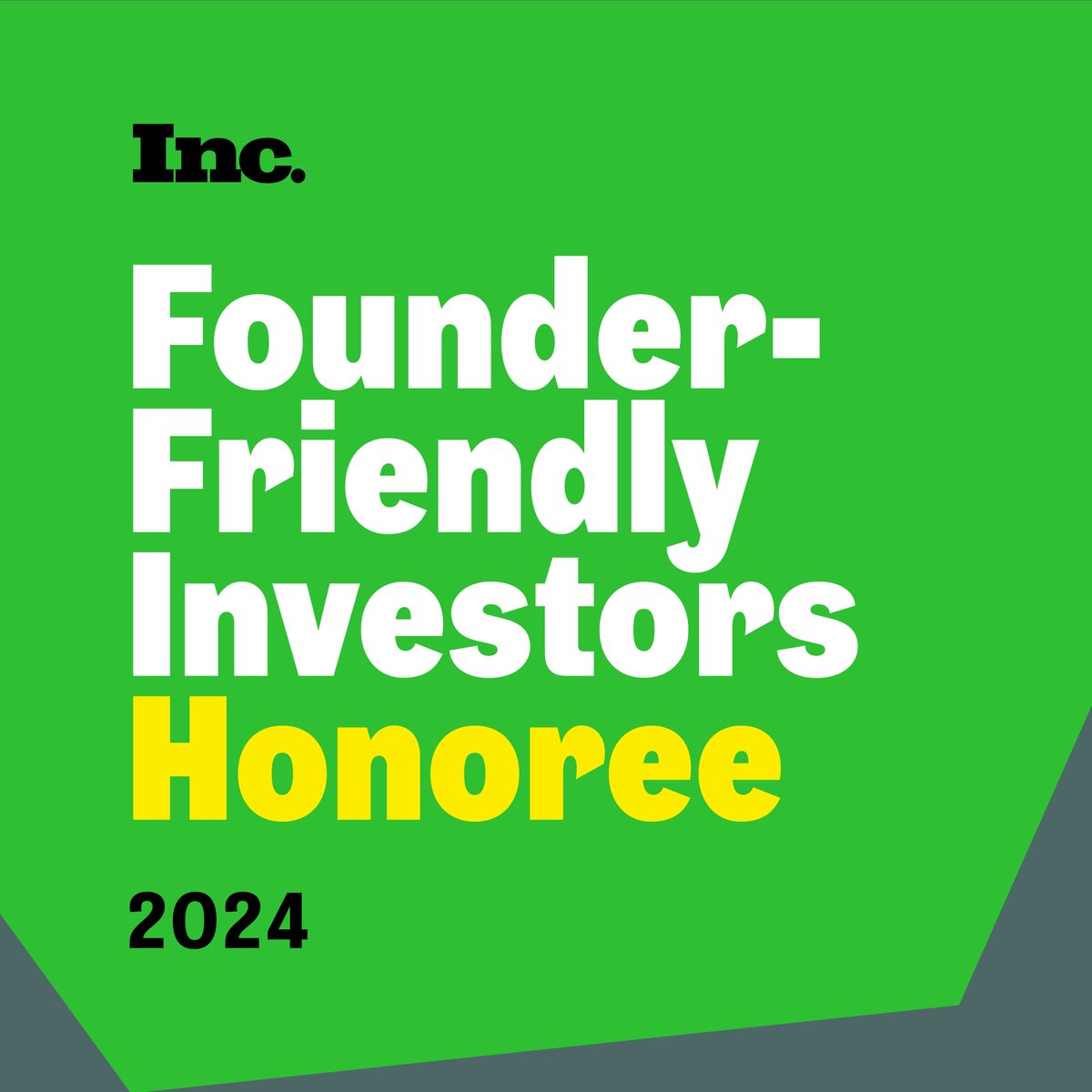 Oak HC/FT is proud to be named to <a href="/Inc/">Inc.</a>'s Founder-Friendly Investors list for the third year in a row, which honors investors that have a successful track record of collaborating and remaining actively involved with the founders they invest in.

inc.com/founder-friend…