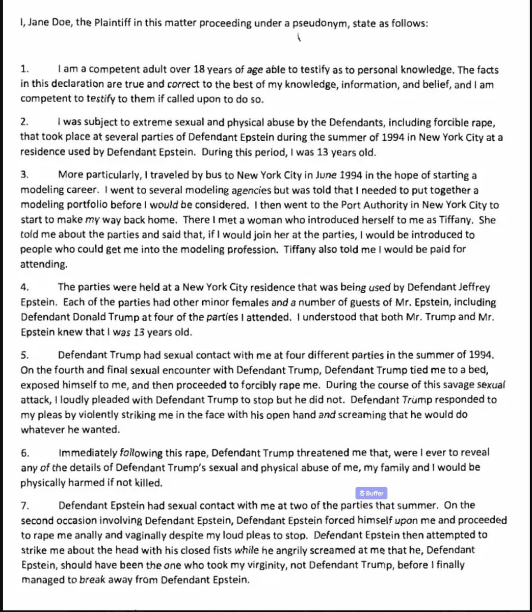 EASpenser's tweet photo. @ammarmufasa trump is aspiring to be offensiveโ that's his greatest dream: to achieve being offensive. At the moment he just a #convictedrapist, #sexualassaulter of minors, #convictedfelon, #conman, #grifter, & #serialadulterer, among other trashy things. https://t.co/IOYJiTZdeZ