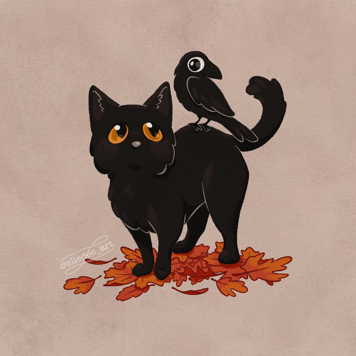 Happy Halloween 🐈‍⬛🐦‍⬛🍂
