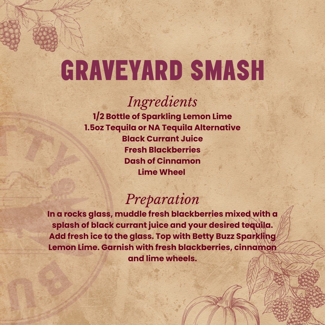 Because there’s nothing spookier than only serving bland seltzer as the non-alcoholic option at your halloweekend get-together