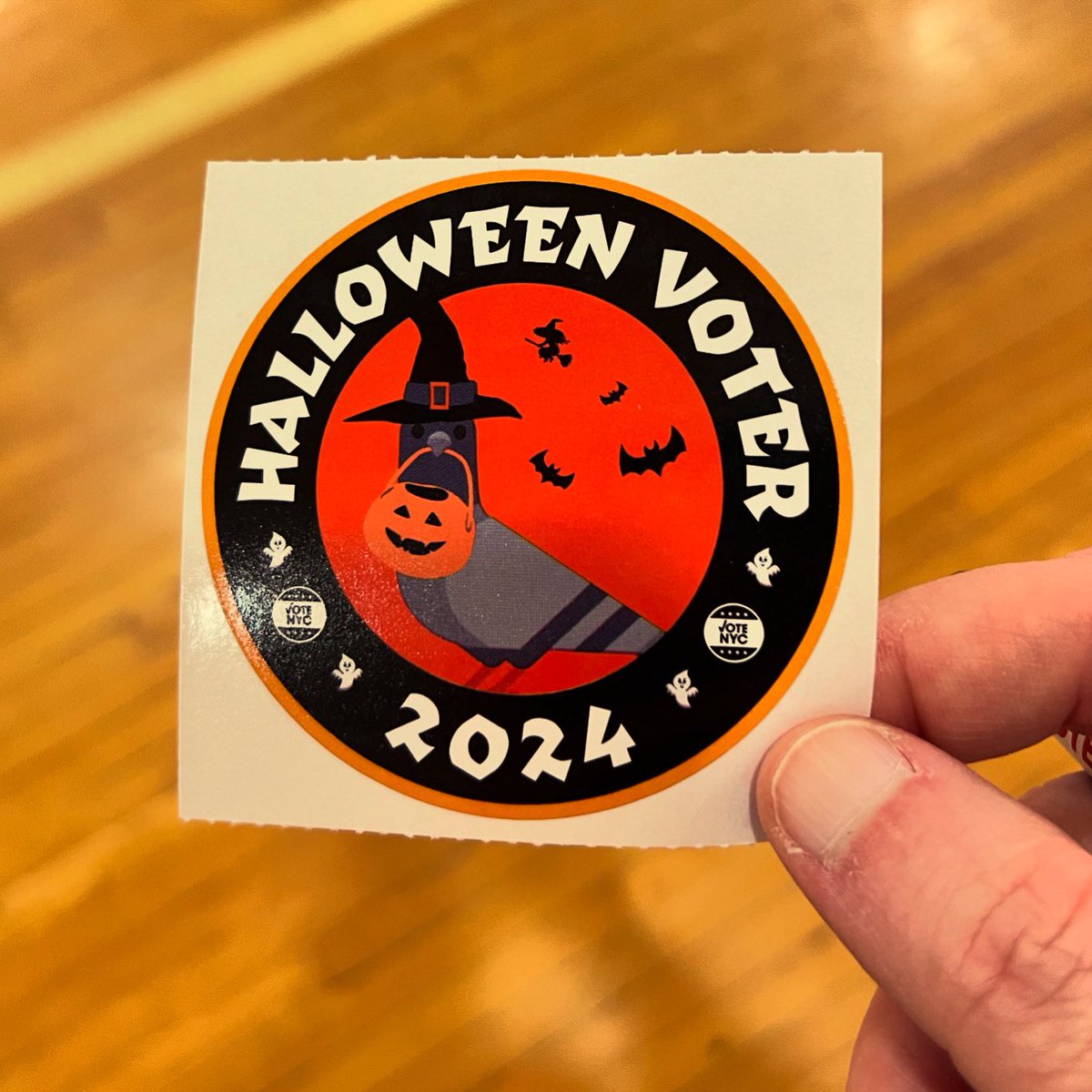 KnightLady13's tweet photo. Halloween Early Voting! https://t.co/6HOyE22X5j