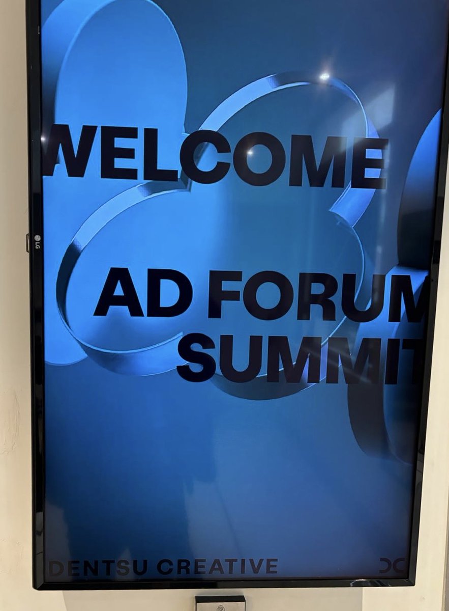 TheGreatPitchCo's tweet photo. Great to see @borisnihom &amp; @HowStriking representing @dentsucreative at #AdForum in Paris. They were joined by @IndySaha &amp; #FlorianRoot from #DentsuLabs and #OlivierChatain &amp; #GiuliaAsselle of @tagwwnews. Thanks for a sharing how you plan to ‘win in the age of the algorithm’. TY https://t.co/bs3XxY5Fzr