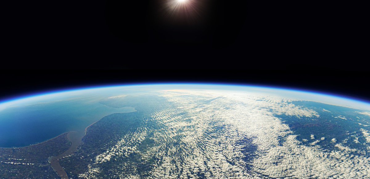 One of our latest test shots from the @DJI Osmo Action 5 Pro.

It's always a beautiful day up here at 120,000ft 📸🌍

#DJI #OsmoAction5Pro #SpaceLaunch