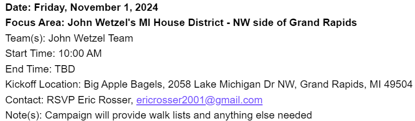 MIGOP3D's tweet photo. Door Knocking Help Needed https://t.co/EX5UMg8uwE