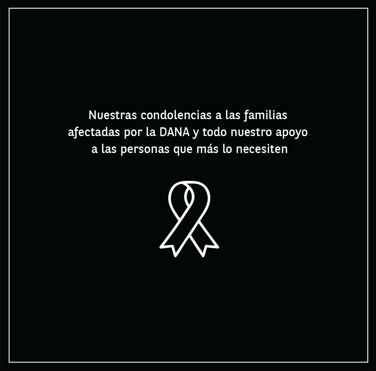 ArvalRenting's tweet photo. Desde Arval queremos expresar nuestras más sinceras condolencias a las familias y seres queridos de quienes han perdido la vida a causa de la DANA. Para nosotros, ahora lo más importante es el bienestar de todos. Si eres cliente y te has visto afectado llámanos al 919 100 700 https://t.co/frrLhk2PMN