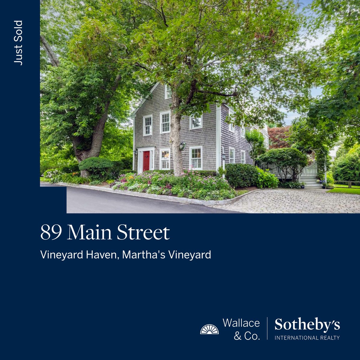 WallaceCoSIR's tweet photo. Just Sold

89 Main Street, Vineyard Haven
Martha's Vineyard
Sold for $2,550,000

Call or email us for more information
508.627.3313
info@wallacemv.com https://t.co/eRv1Lk8flg