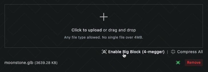 Ever wanted to inscribe your own 4-megger?