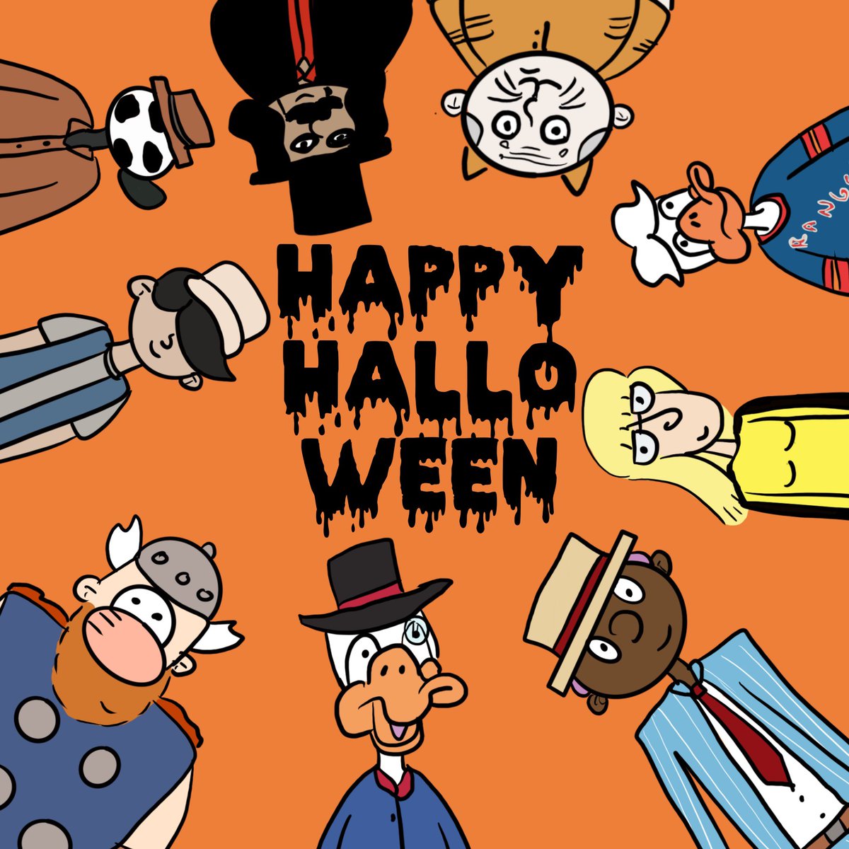 Happy Halloween from the gang!!!