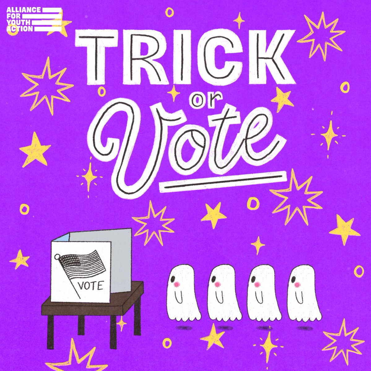 alliance4youth's tweet image. Only 5 days until Election Day...don't ghost your civic duty! 🎃🗳️ Cast your vote and haunt the polls with your choices. Every vote counts—no tricks, just democracy's treats! 👻✔️ #Vote2024 #SpookySeason