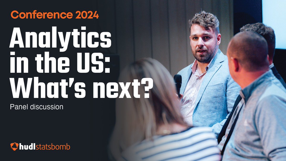 Statsbomb's tweet image. Analytics in the US: What&apos;s next?

Watch this panel discussion from the 2024 #StatsbombConference featuring Sam Gregory, Hayden Van Brewer, Caleb Shreve and Meghan Chayka, available on our YouTube channel now

youtube.com/watch?v=9G4g1A…