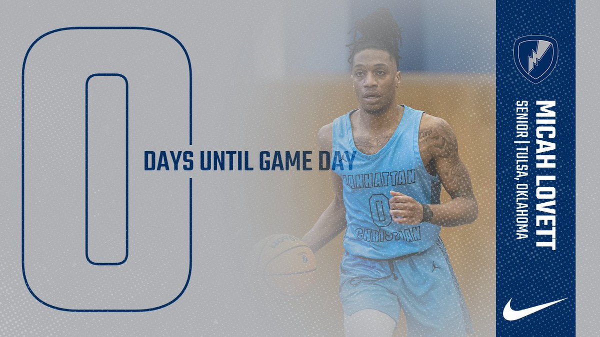 0️⃣Days Remain! Today is the day!

ITS GAME DAY! ⛈️🏀

<a href="/MicahLovett/">Micah Lovett</a>

#RollThunder