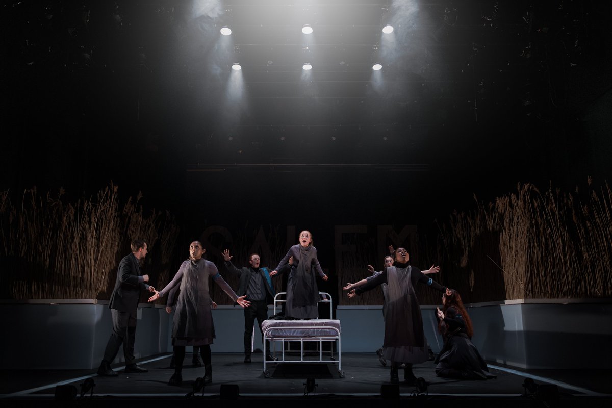LeedsDrama's tweet photo. Today @LeedsPlayhouse the first of our extraordinary double bill. The Crucible, Directed by @johnyoung1 #OpeningNight #ActorTraining https://t.co/AlfQVGVtsJ