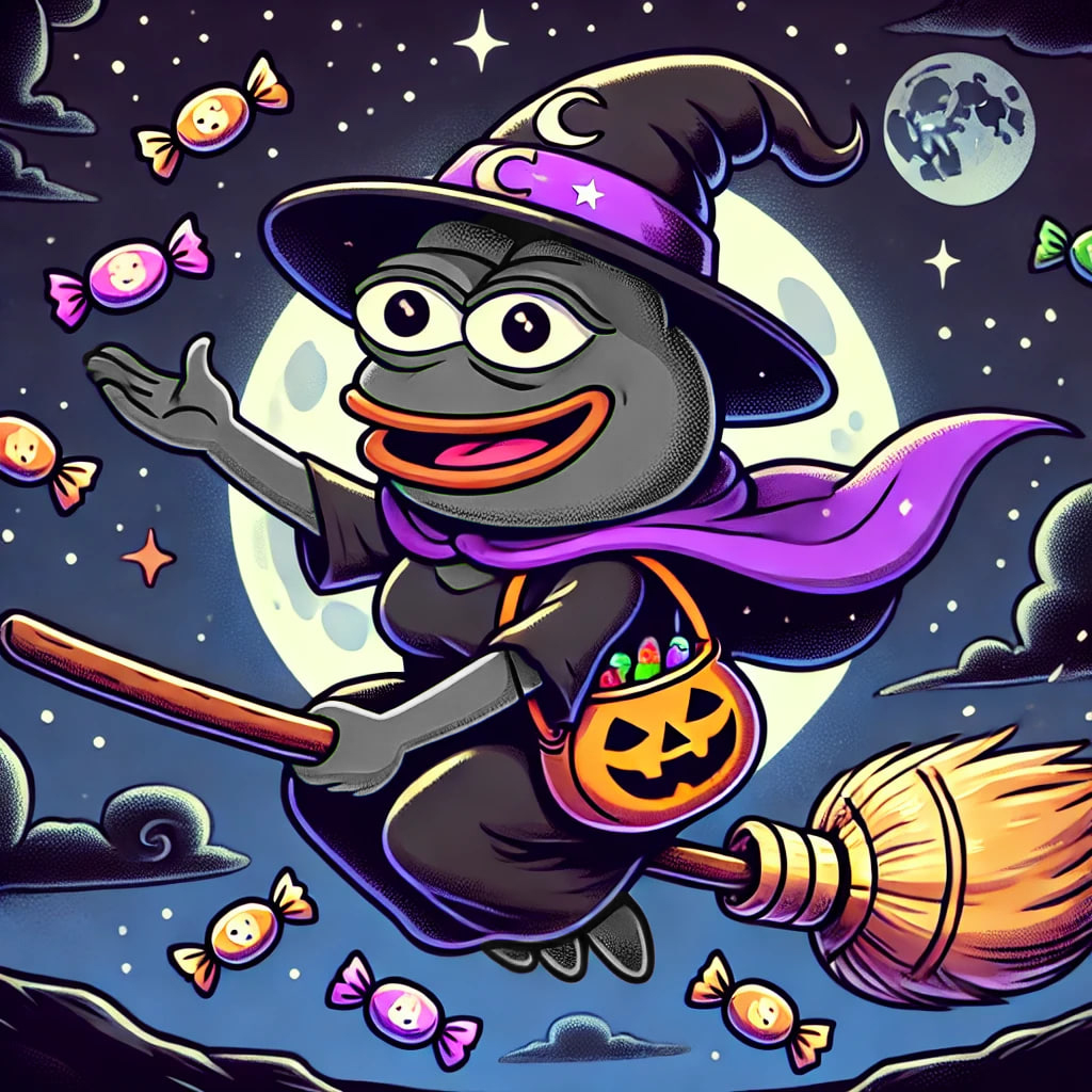Happy Halloween PEPES! 🎃  have a spooky day 👻

✨More events are on the way...

Trick or treat—in PEPES, it’s all treats! 🍬

Invite more : t.me/TONPEPES_BOT/P…