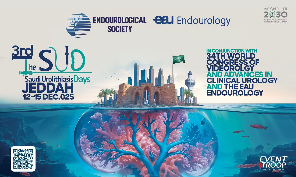 Mohannad Awad (@mohannadawad) on Twitter photo Outstanding conference! Huge congrats to <a href="/wissamabokhalid/">Dr. Wissam Kamal</a>. A true leader making Saudi Arabia a premier destination for Endourology. Looking forward to next year's conference in conjunction with the 34th Videourology Conference and The EAU Endourology! #SUD2 #SUD3 Outstanding conference! Huge congrats to <a href="/wissamabokhalid/">Dr. Wissam Kamal</a>. A true leader making Saudi Arabia a premier destination for Endourology. Looking forward to next year's conference in conjunction with the 34th Videourology Conference and The EAU Endourology! #SUD2 #SUD3