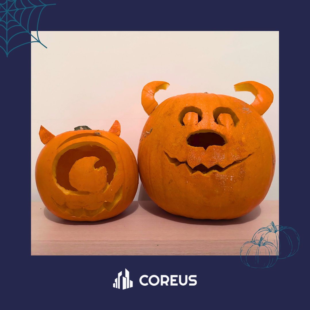 🎃 Happy Halloween from all of Coreus!

Well done Josh Batterham - the winner of our Coreus Carving Competition!

#halloween #pumpkincarving #teamwork