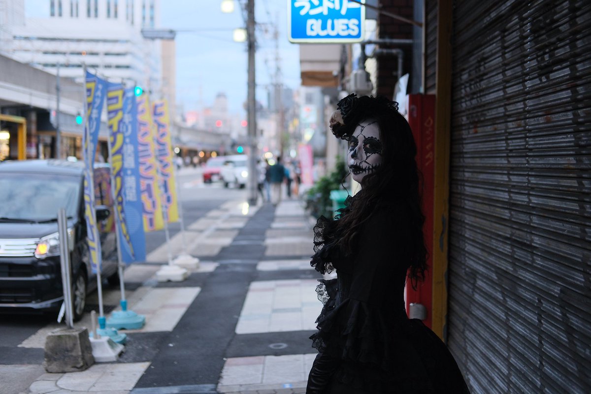 ist_nagoya's tweet photo. スタジオ撮影とスナップしてきました。

#halloween
#skullmake https://t.co/JZK2VIGXdo