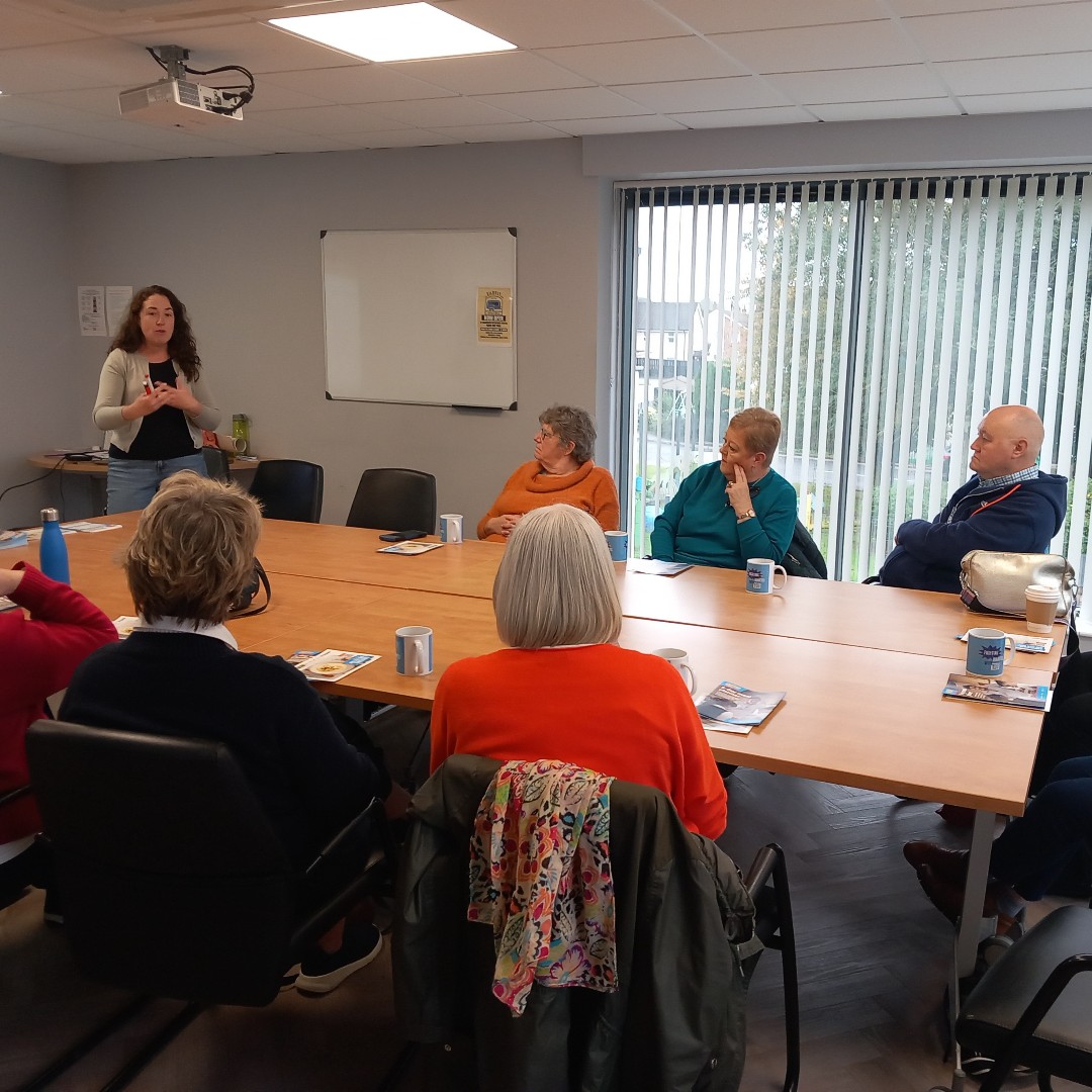 DiabetesUKNI's tweet photo. 📣 A big shout out to @AWARENI who came along to our recent #LiveWellHub in Lisburn to deliver a number of wellbeing sessions! These covered diabetes distress and burnout, mental health, wellbeing and self care.
🔗 Find out more about our Live Well Hubs: https://t.co/4MbvPzcePR https://t.co/9L3Ew8HgO7