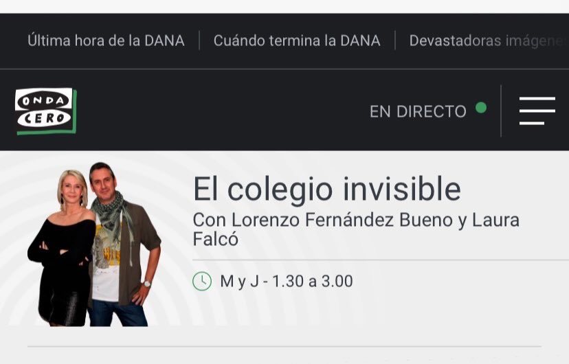 Info Michelle Jenner (@michellejcfans) on Twitter photo Esta noche, a partir de la 01:30, habrá un especial de #Halloween en <a href="/ColeInvisibleOC/">El Colegio Invisible en Onda Cero</a>, 📻 en <a href="/OndaCero_es/">Onda Cero</a>
|| Estarán acompañados por:
<a href="/MichelleJWeb/">Michelle Jenner</a> <a href="/HugoStuvenC/">Hugo Stuven</a> <a href="/ArturoGCampos/">Arturo González-Campos</a> 👽👻 Esta noche, a partir de la 01:30, habrá un especial de #Halloween en <a href="/ColeInvisibleOC/">El Colegio Invisible en Onda Cero</a>, 📻 en <a href="/OndaCero_es/">Onda Cero</a>
|| Estarán acompañados por:
<a href="/MichelleJWeb/">Michelle Jenner</a> <a href="/HugoStuvenC/">Hugo Stuven</a> <a href="/ArturoGCampos/">Arturo González-Campos</a> 👽👻