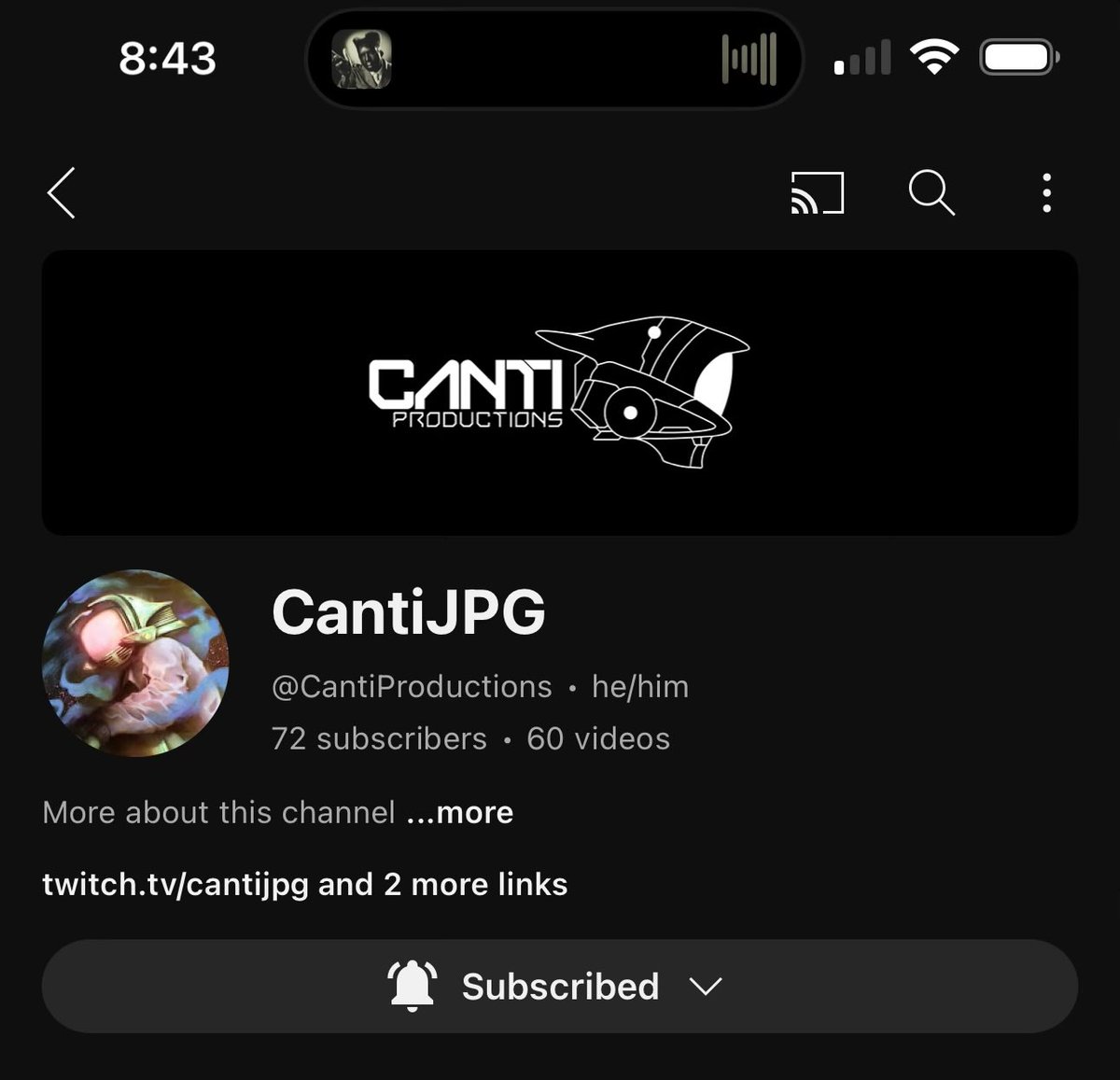 Canti productions is over 70 subs man, Thank you guys so much! I want to hit 100 before 2025. That’s my goal for the channel. It’s time to lock in the next 2 months.